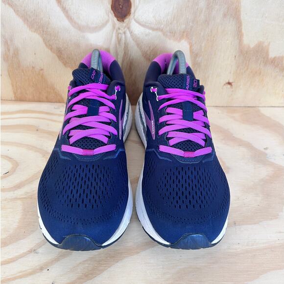Brooks - Ariel 20 - Running Shoes - Blue/Purple - Women's - 10(B) - 1203151B491 - Picture 2 of 9